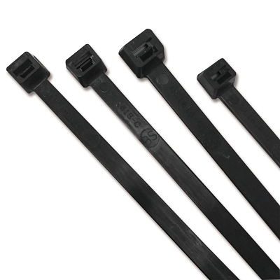 CABLE TIE 12IN 120LB UVBLACK